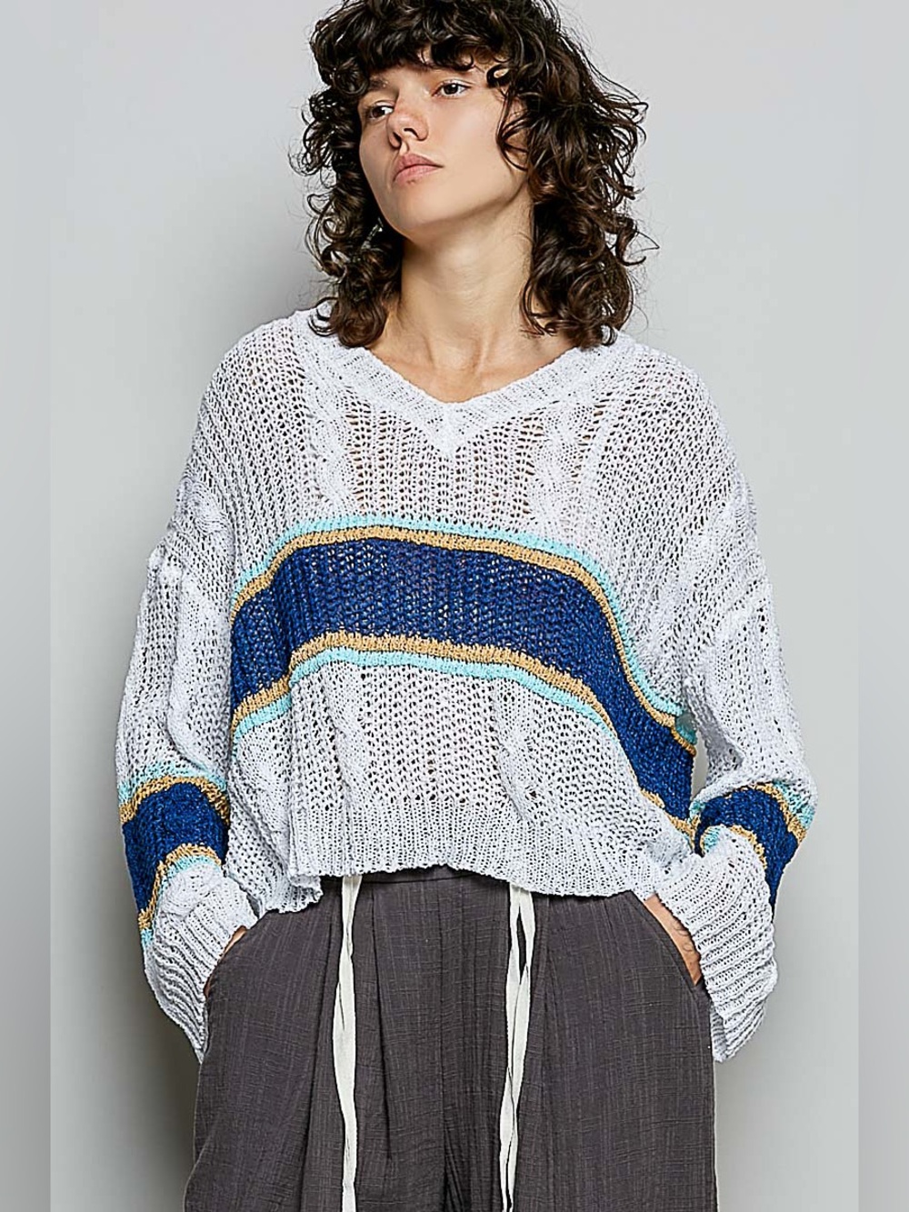 🍓 POL “ Ocean Break “ Sweater | Indigo Coast - Picture 7 of 10